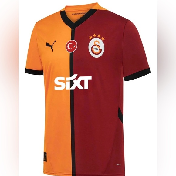 Puma Other - “Galatasaray SK” (Turkey) Red and Orange Soccer Jersey